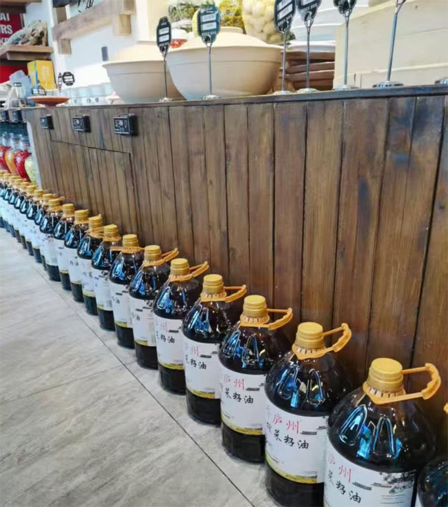 合肥饭店菜籽油配送...